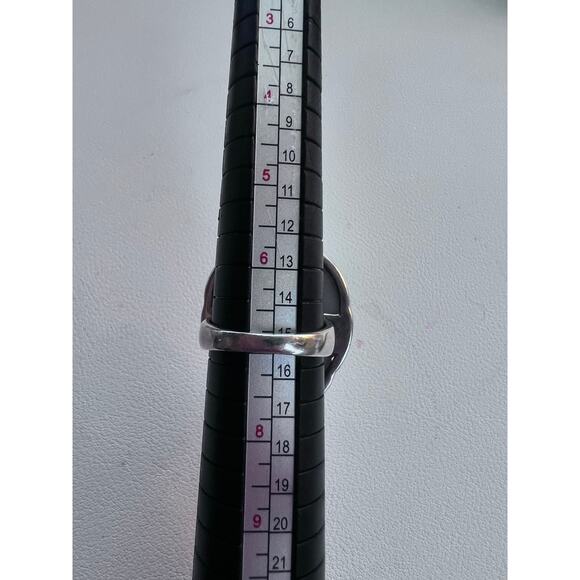 SAJEN WINDOW DRUSY FOREST SAJEN SILVER COLLECTION PLATINUM OVER SILVER RING - Picture 7 of 10